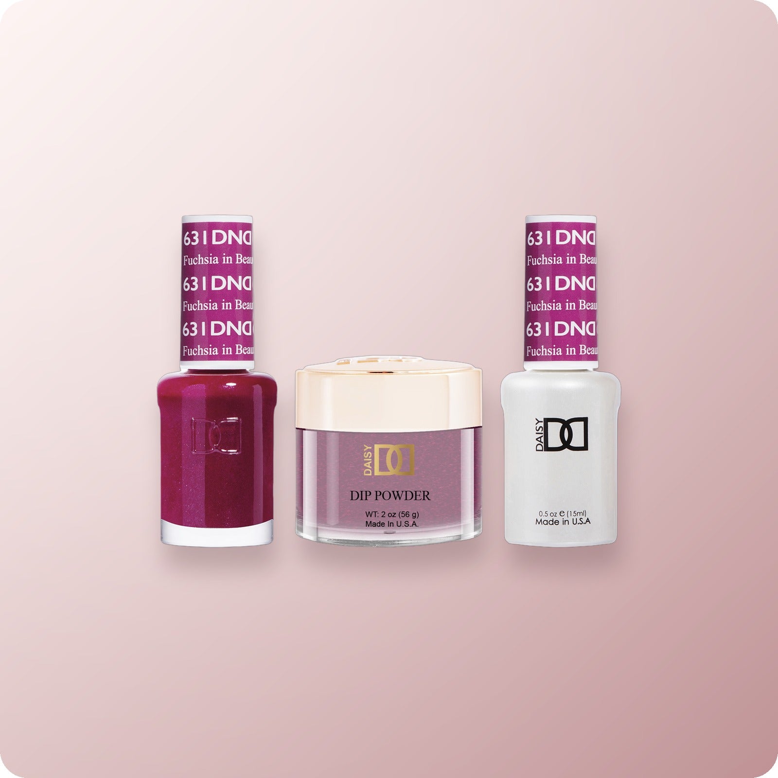 DND Trio - 631 Fuchsia In Beauty