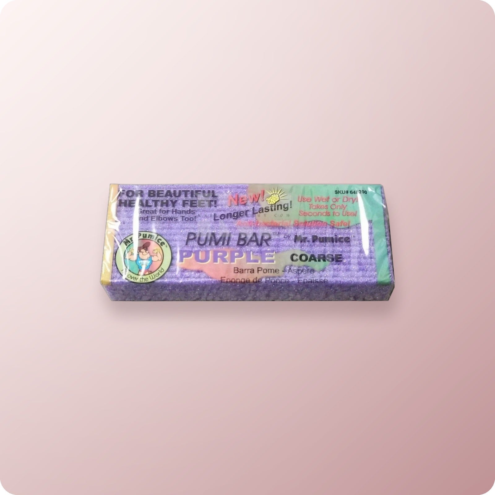 MR. PUMICE Pumi Bar Purple Coarse Single