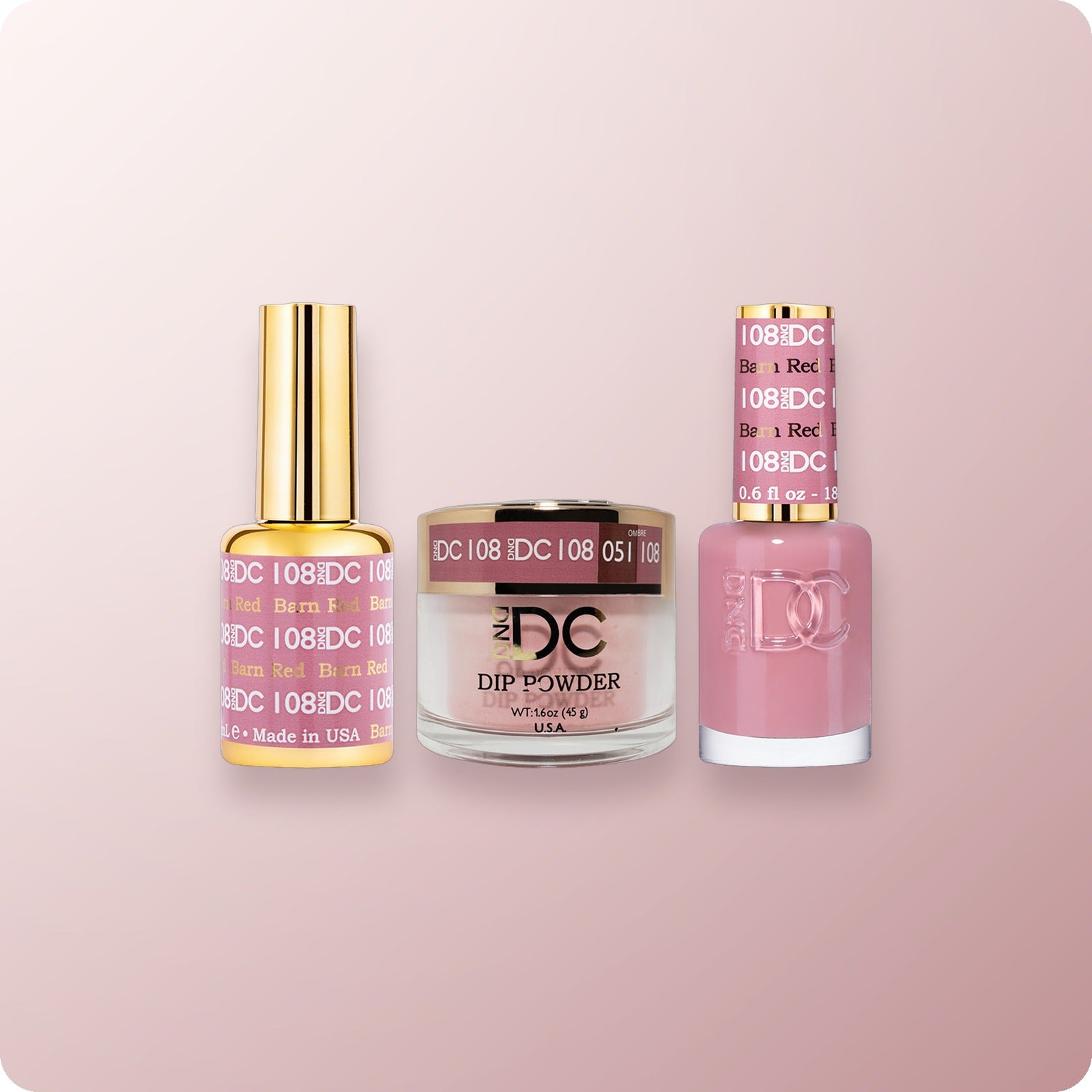 DND DC Trio 108 Barn Red