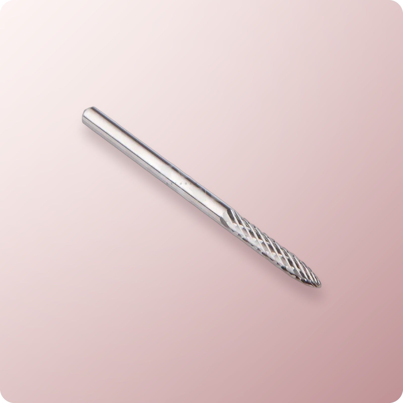 STARTOOL Carbide Cone - 1/8 Under Nail Cleaner - Silver