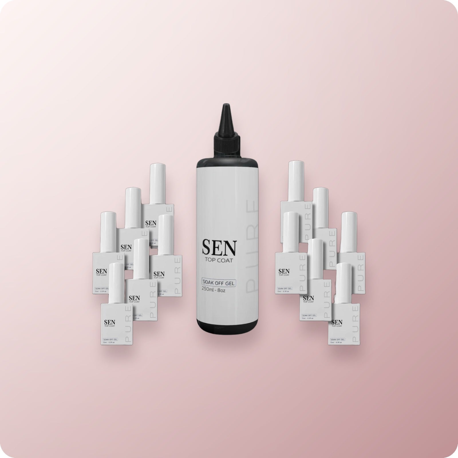 SEN PURE Top Coat 8 oz