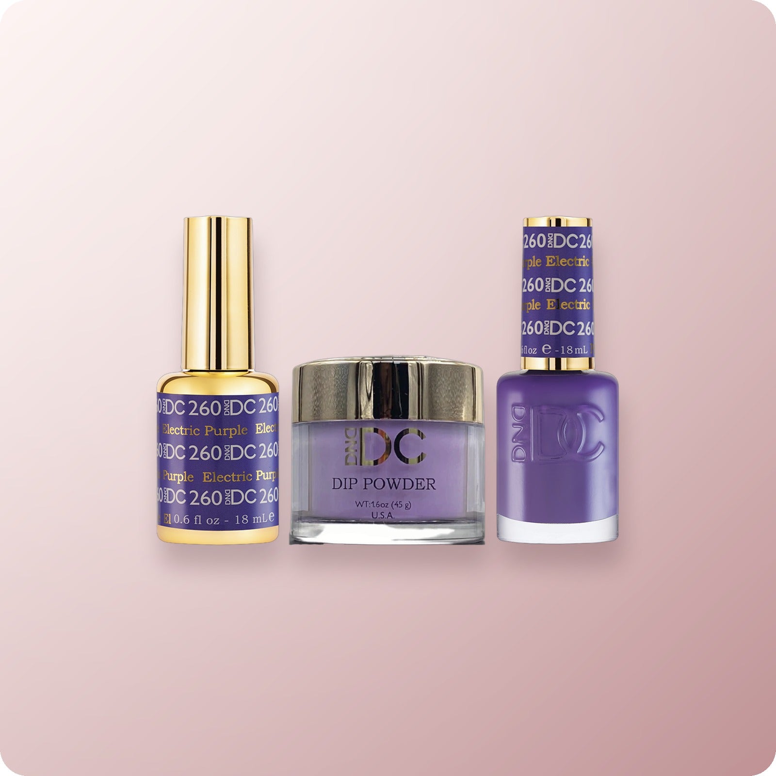 DND DC Trio - 260 Electric Purple