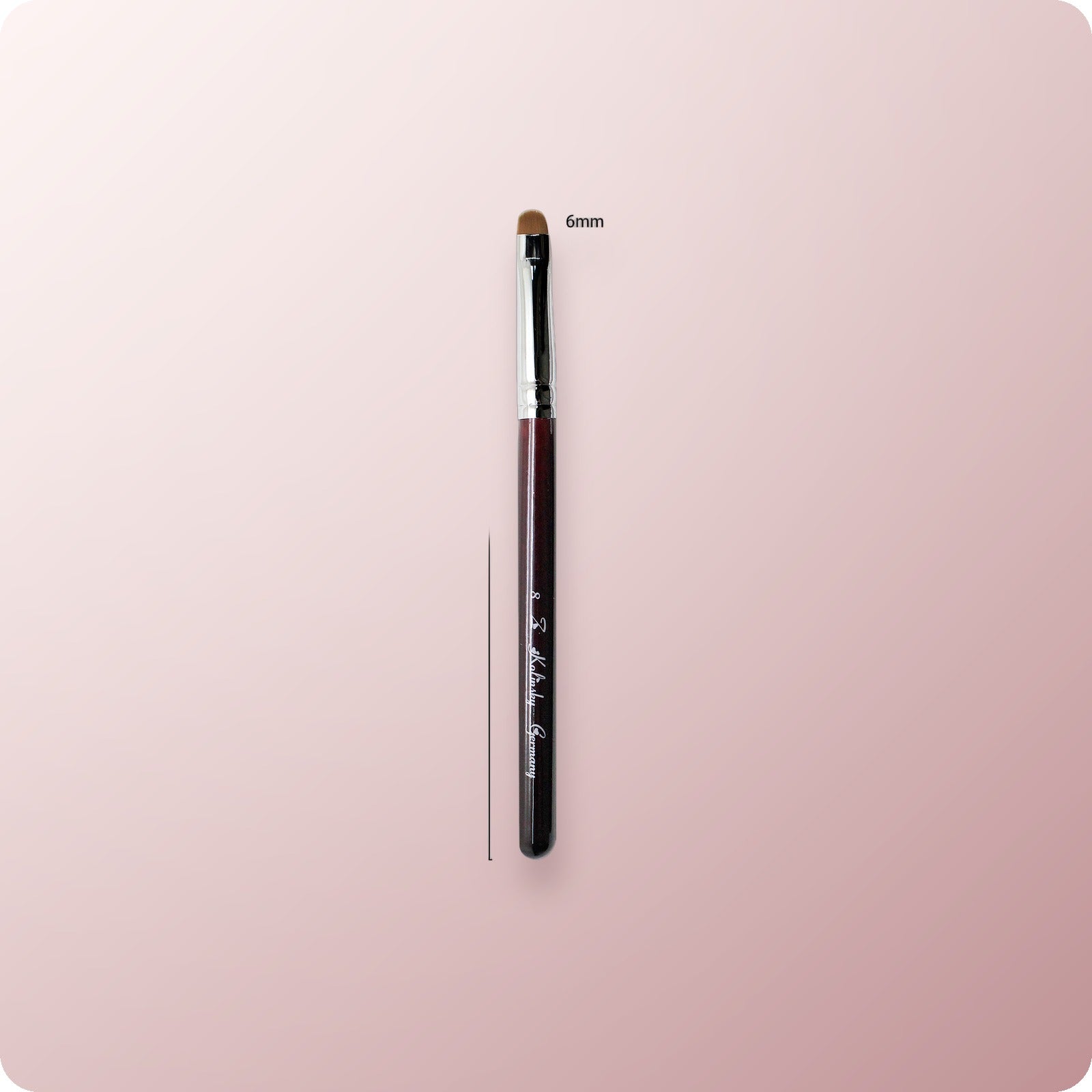 JKIO French Z Brushes - Wood Handle - Size 8
