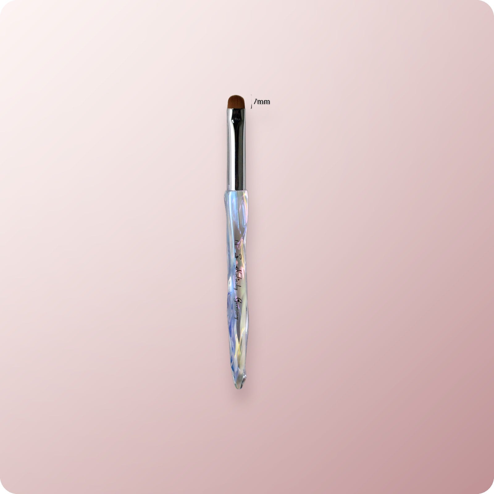 JKIO French Z Brushes - Crystal Handle - Size 14