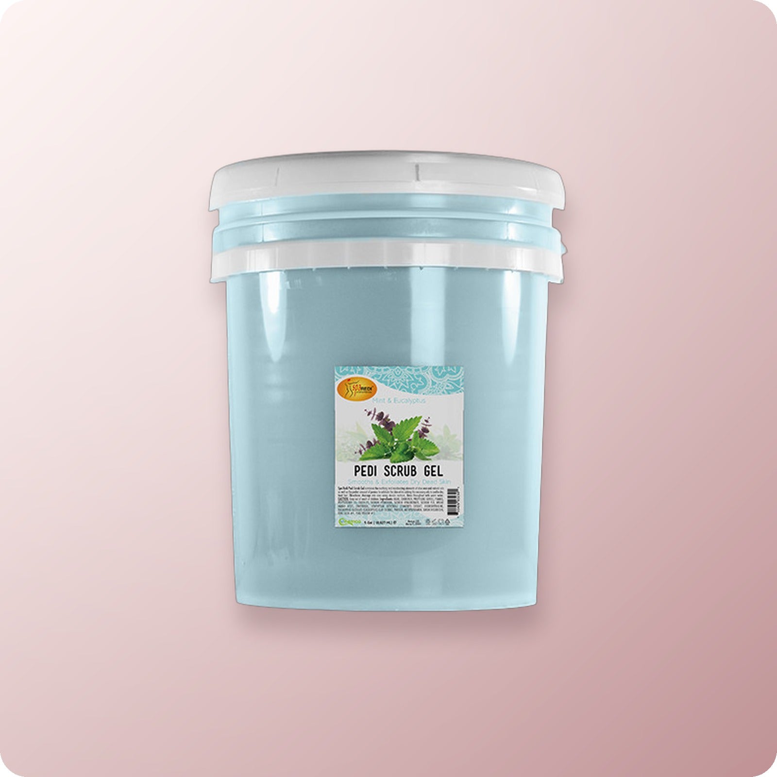 SPA REDI Scrub Gel Mint & Eucalyptus Bucket