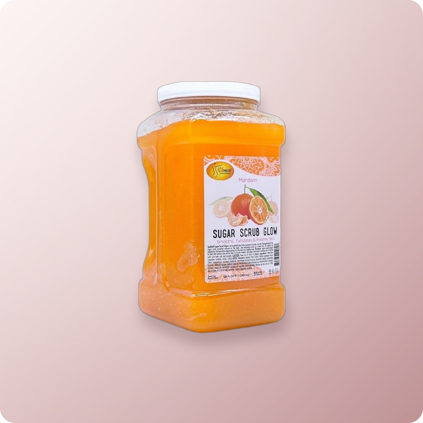 SPA REDI Sugar Scrub Mandarin Gallon 4/Box
