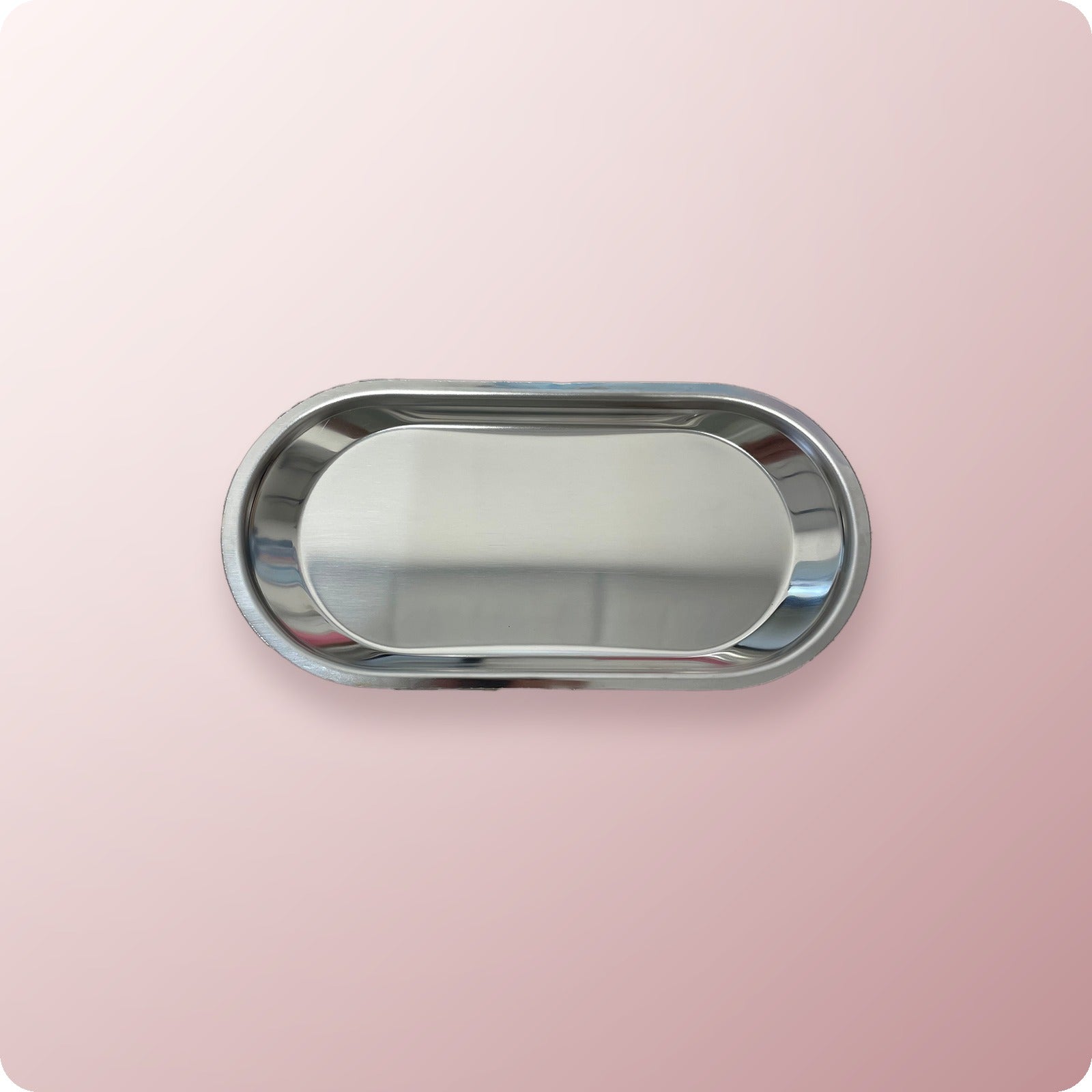 Stainless Steel Salon Utility Tray - Silver