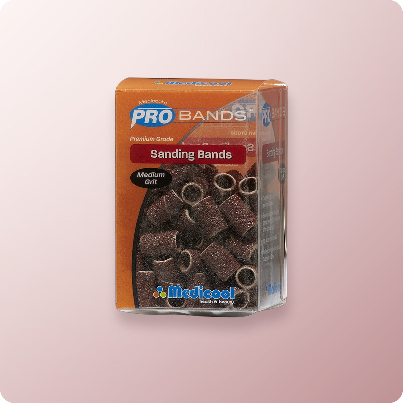 Medicool Sanding Bands Red - Medium (100 pcs)
