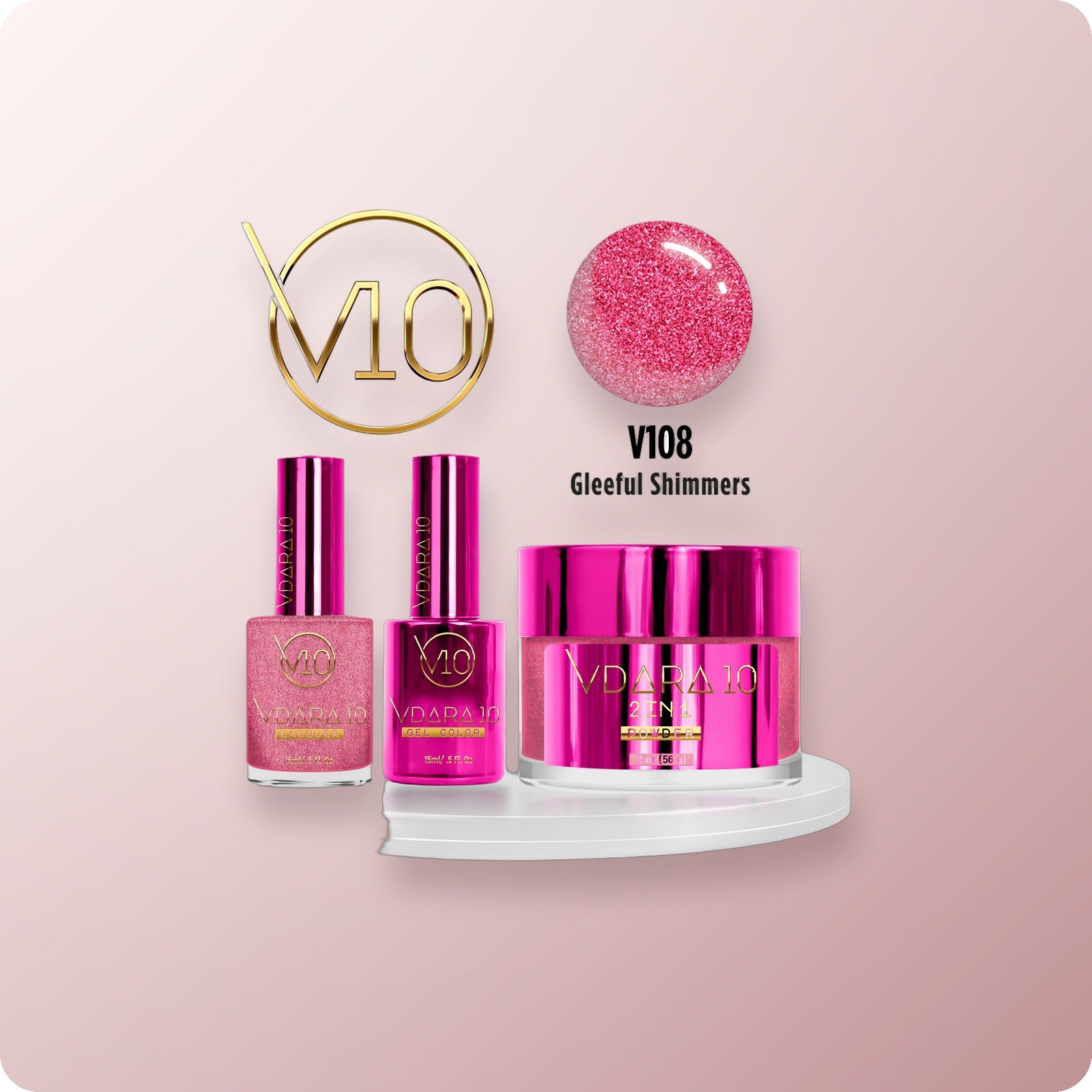 VDARA Trio 108 Gleeful Shimmers