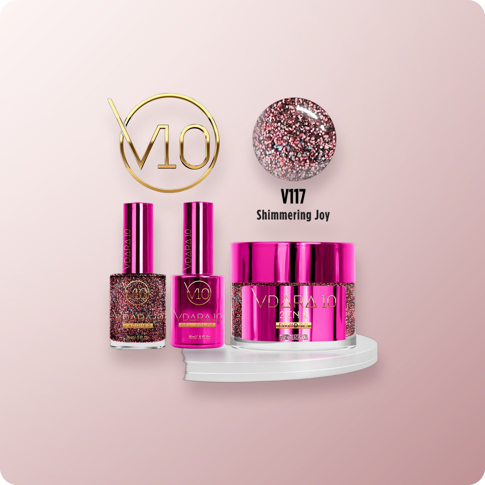 VDARA Trio 117 Shimmering Joy