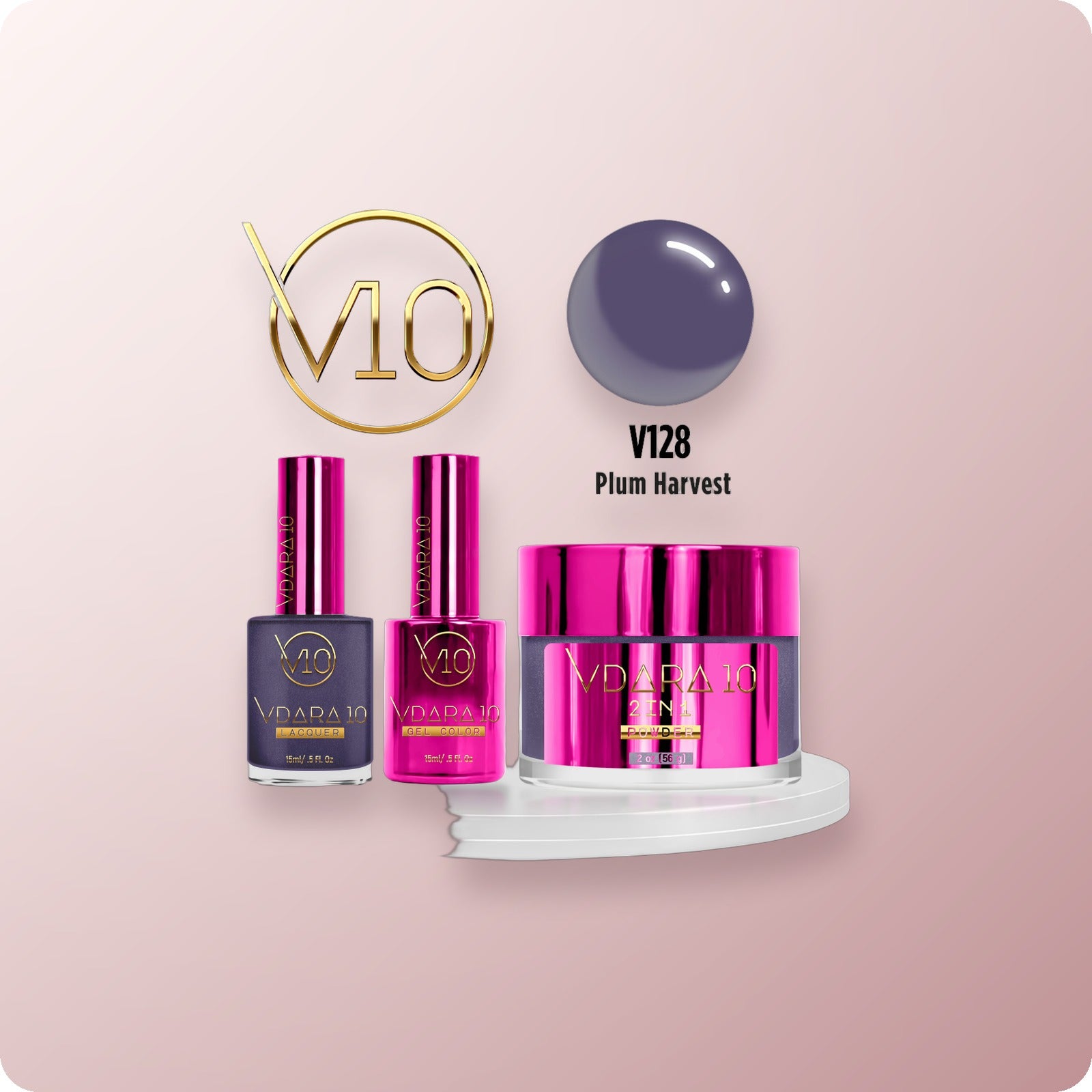 VDARA Trio 128 Plum Harvest