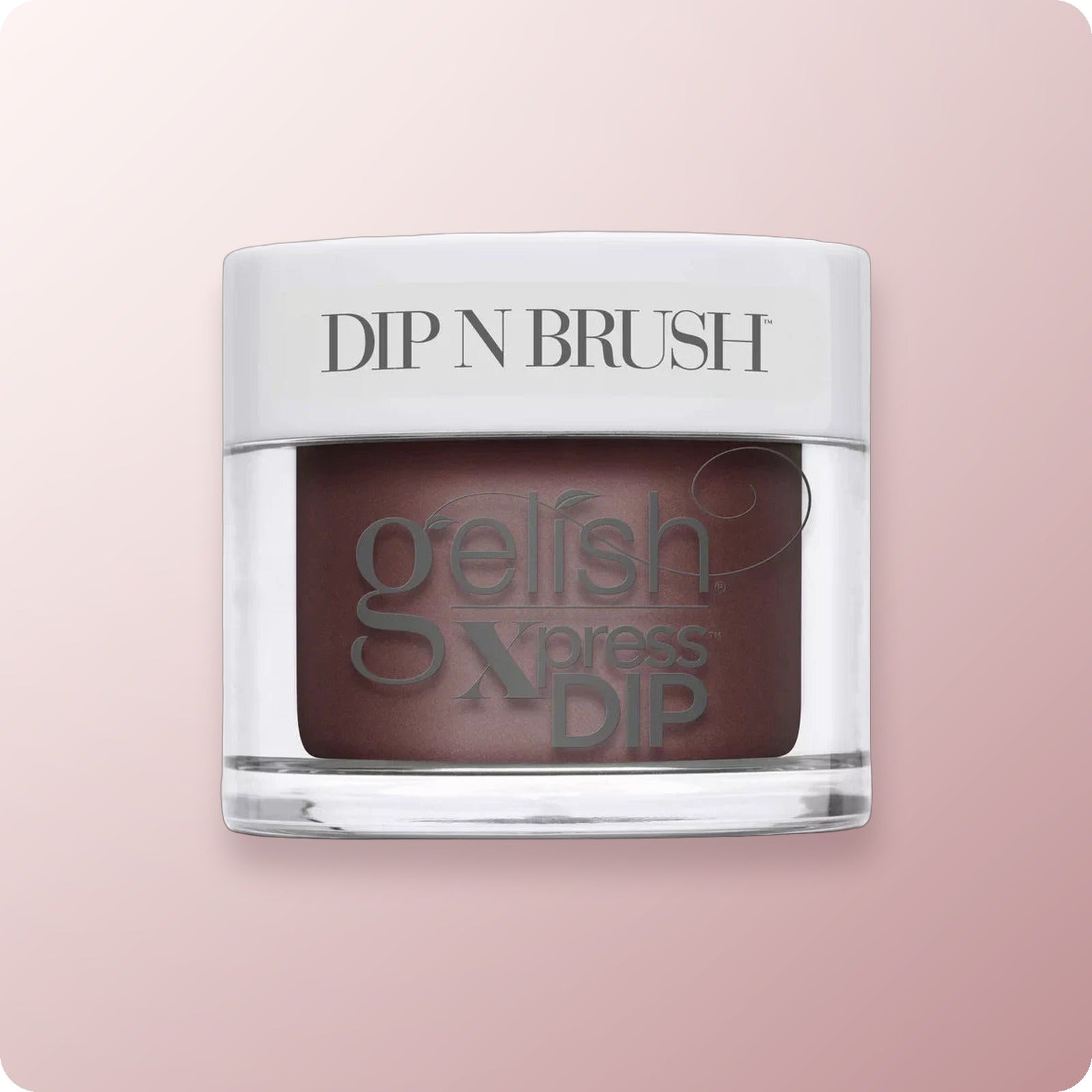 GELISH Dip & Brush - 809 Red Alert - 1.5oz