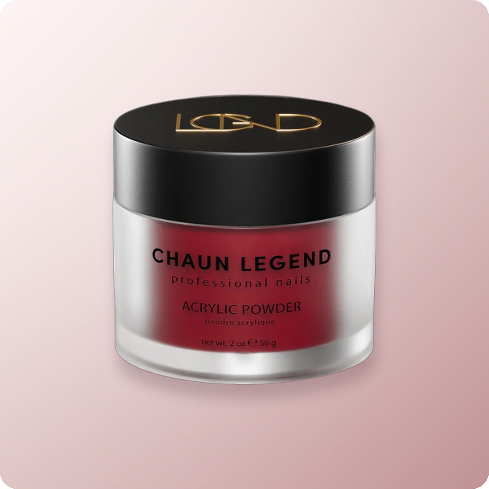 CHAUN LEGEND Acrylic Powder - Raspberry Glaze A2 158 - 2oz