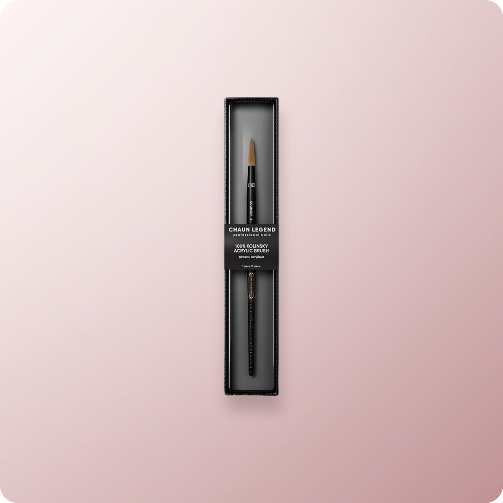 CHAUN LEGEND 100% Kolinsky Acrylic Brush #8