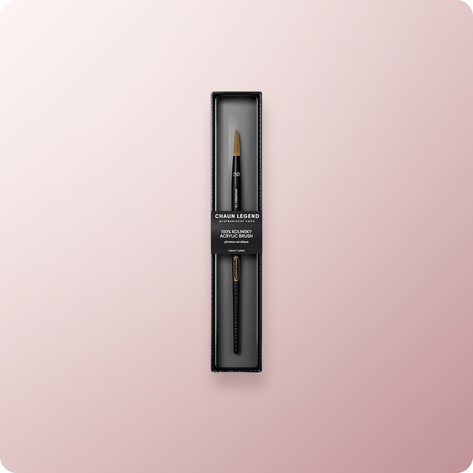 CHAUN LEGEND 100% Kolinsky Acrylic Brush #10