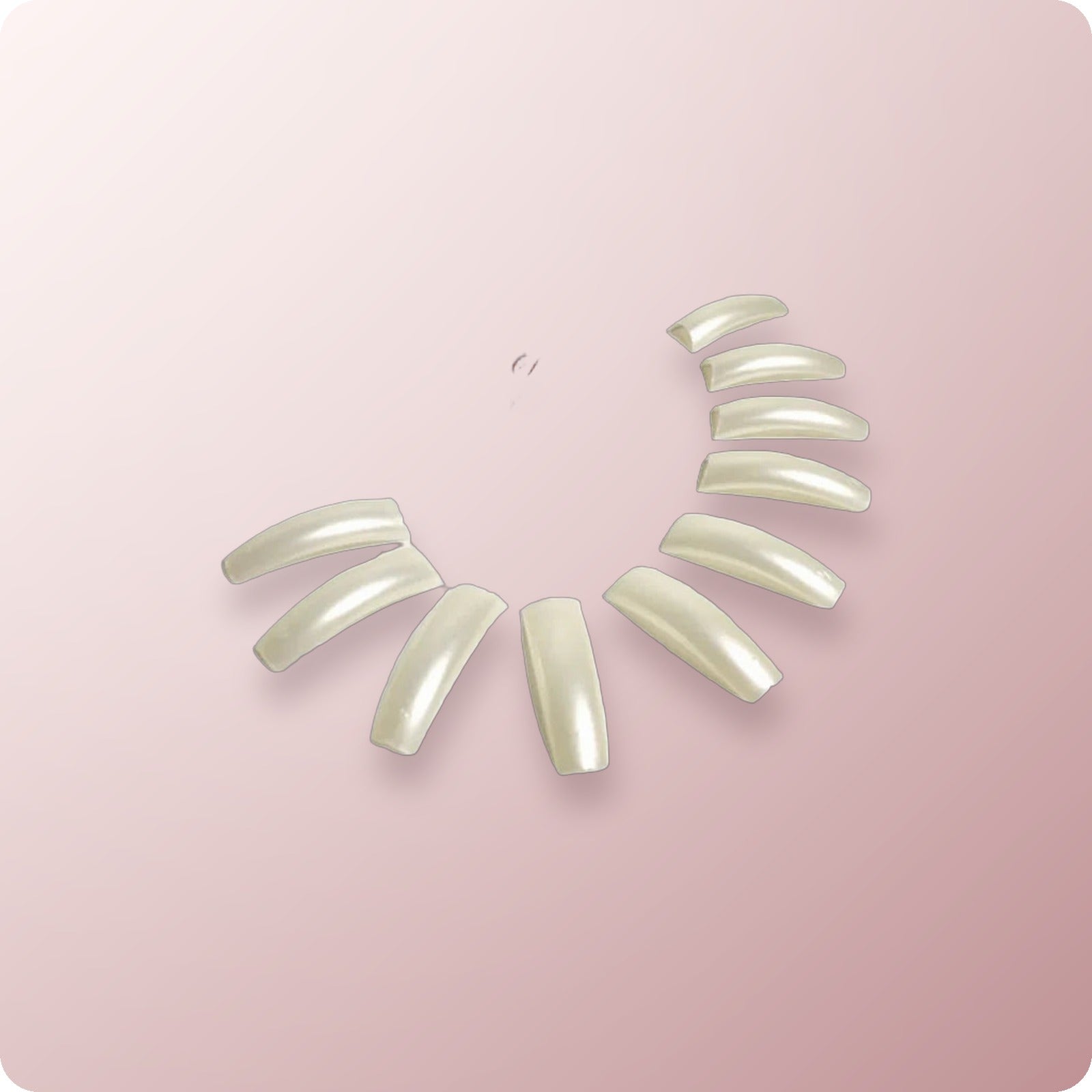 LAMOUR Tips Pearl 50 pcs (10 pks)