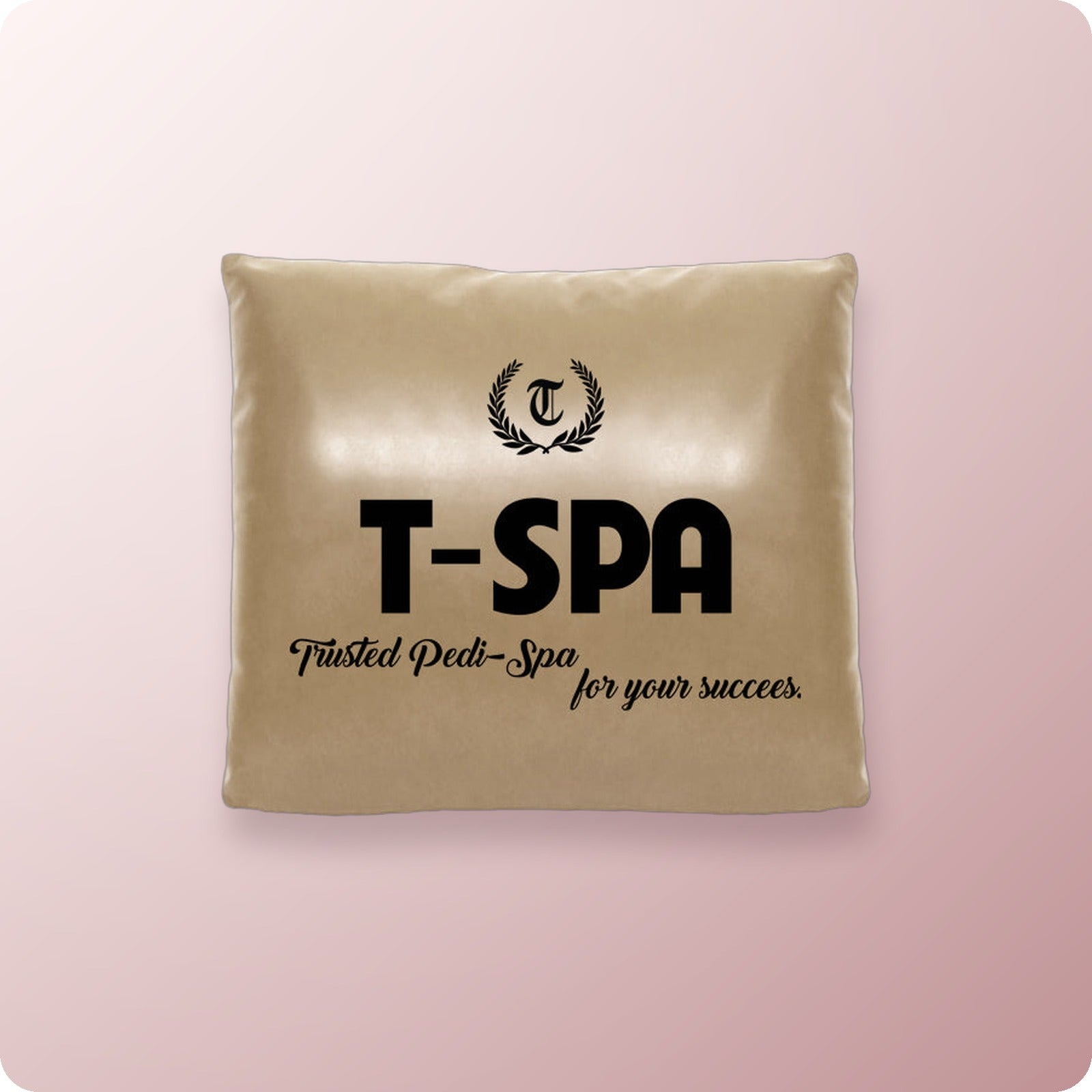 Full Pillow With Logo Embroidery