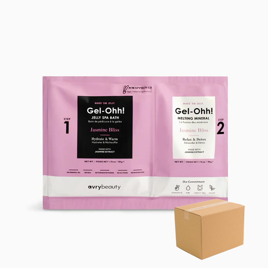 Gel-ohh! Jelly spa pedi 120/case - jasmine