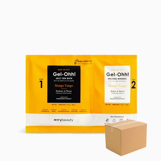 Gel-ohh! Jelly spa pedi 120/case - mango