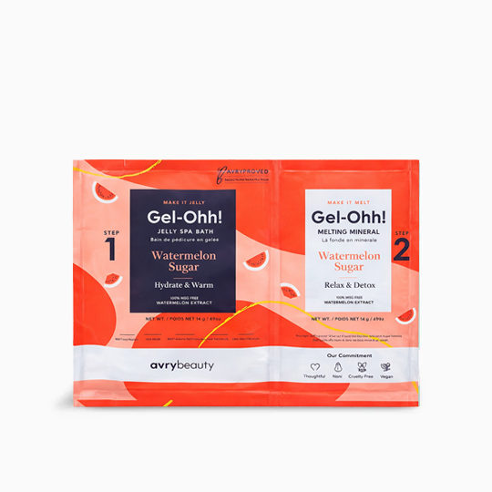Gel-ohh! Jelly spa pedi 120/case - watermelon sugar