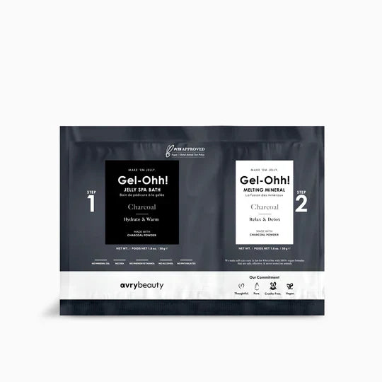 Gel-ohh! Jelly spa pedi 120/case - charcoal