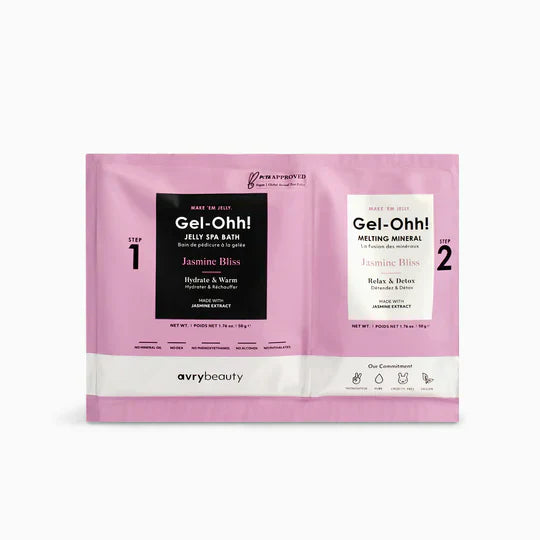 Gel-ohh! Jelly spa pedi 120/case - jasmine
