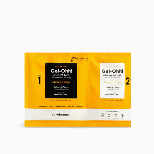 Gel-ohh! Jelly spa pedi 120/case - mango