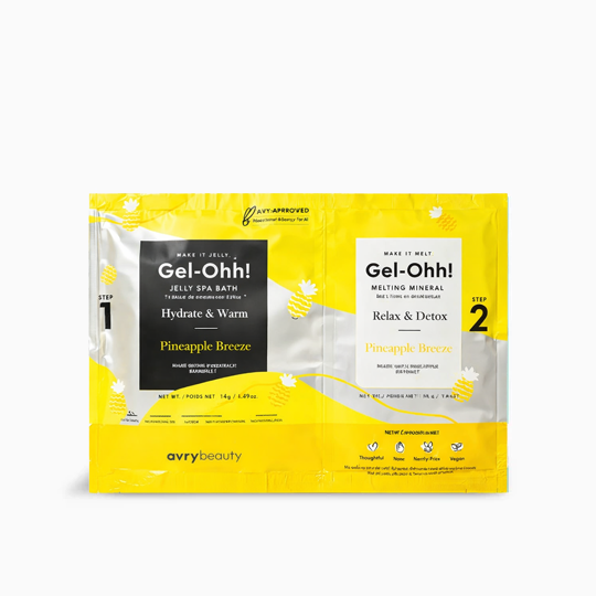 Gel-ohh! Jelly spa pedi 120/case - pineapple breeze