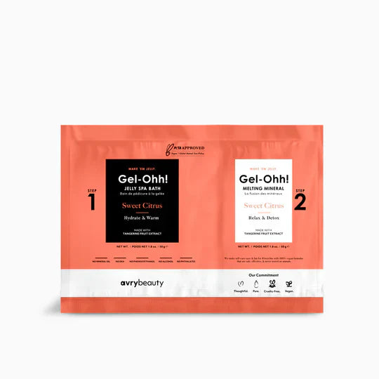 Gel-ohh! Jelly spa pedi 120/case - sweet citrus