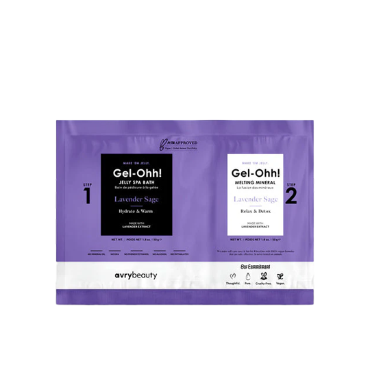 Gel-ohh! Jelly spa pedi 120/case - lavender