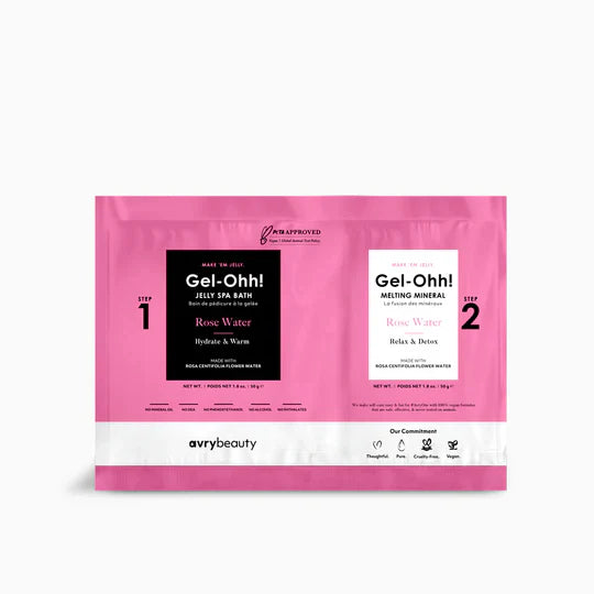 Gel-ohh! Jelly spa pedi 120/case - rose