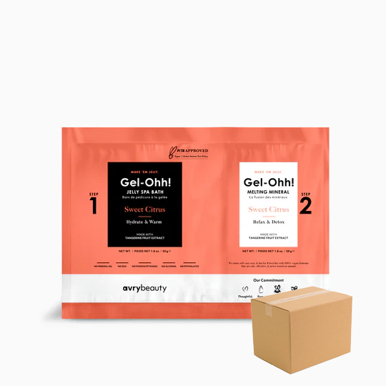 Gel-ohh! Jelly spa pedi 120/case - sweet citrus