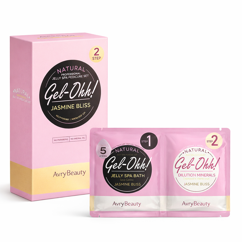 Gel-ohh! Jelly spa pedi 30/box - jasmine - pedicure kit