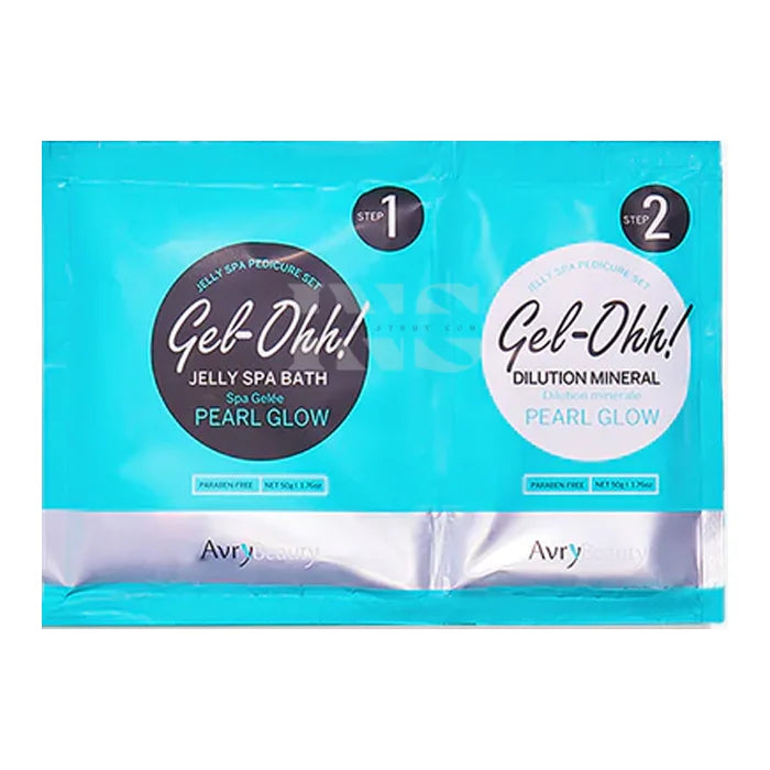 Gel-ohh! Jelly spa pedi 30/box - pearl glow - pedicure kit