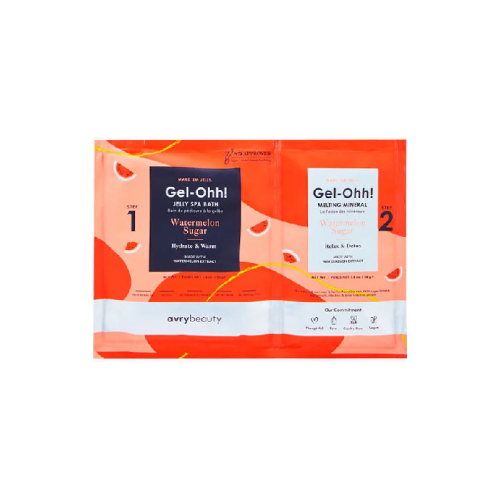 Gel-ohh! Jelly spa pedi 30/box - watermelon sugar