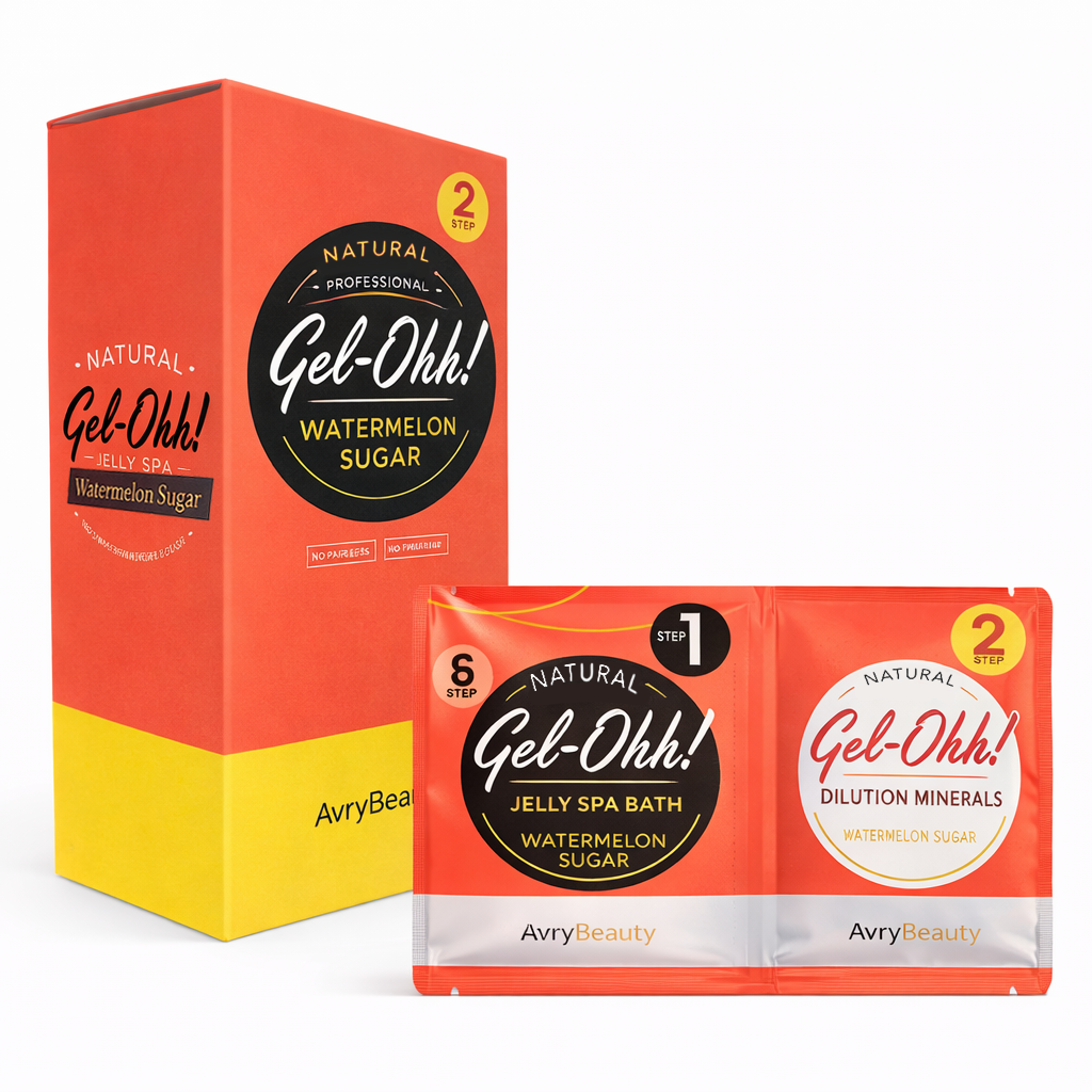 Gel-ohh! Jelly spa pedi 30/box - watermelon sugar