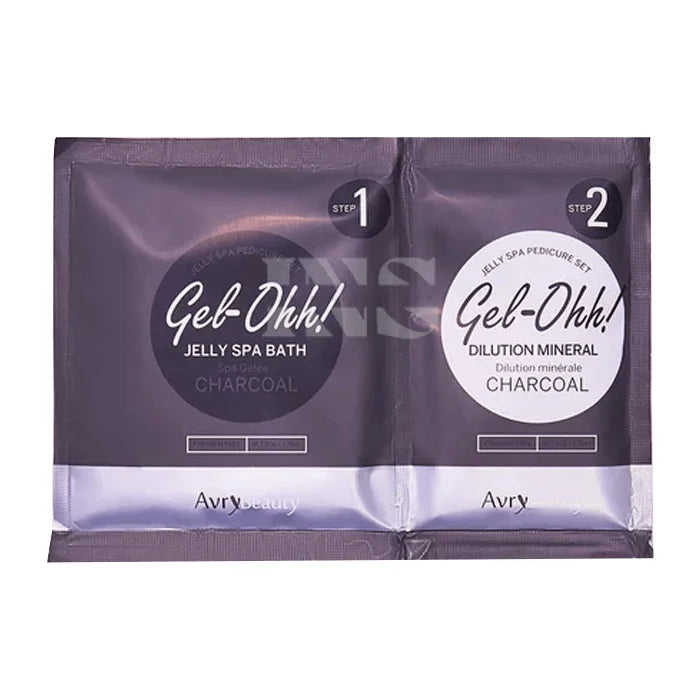 GEL-OHH! Jelly Spa Pedi Charcoal 30/Box - Pedicure