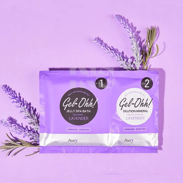 GEL-OHH! Jelly Spa Pedi Lavender 30/Box