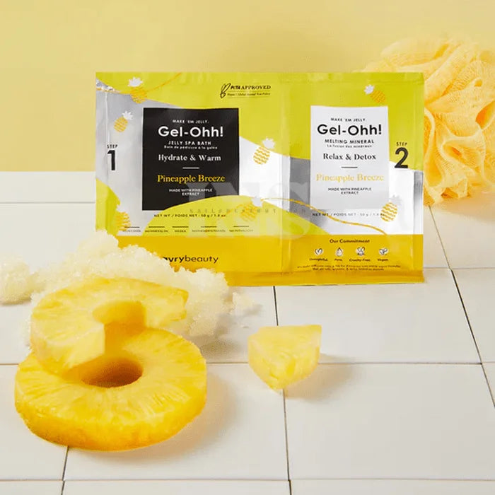 GEL-OHH! Jelly Spa Pedi Pineapple Breeze Single *LIMITED