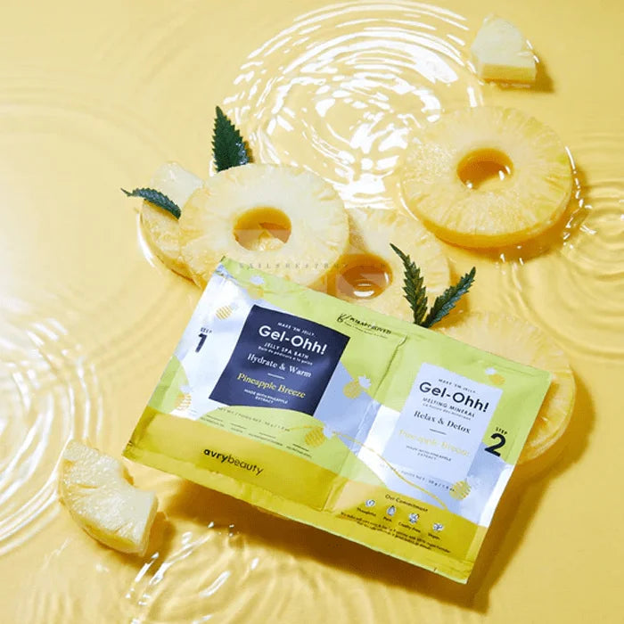 GEL-OHH! Jelly Spa Pedi Pineapple Breeze Single *LIMITED