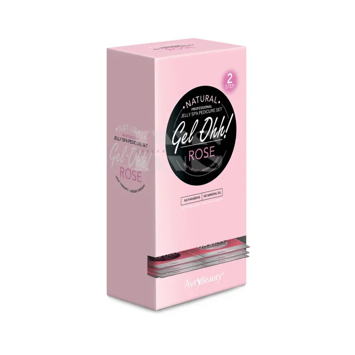 GEL-OHH! Jelly Spa Pedi Rose 30/Box