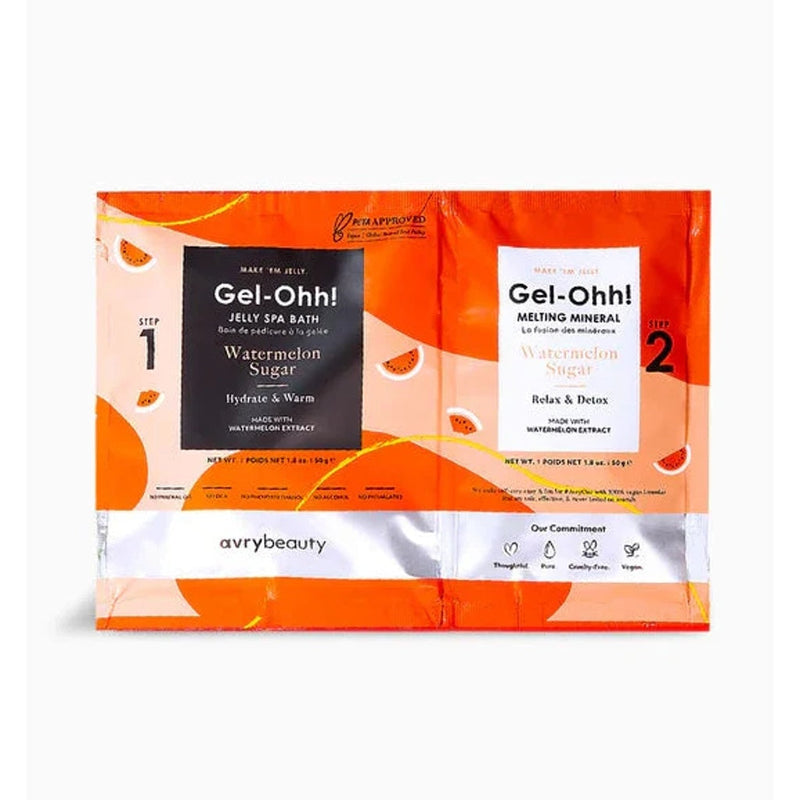 Gel-ohh! Jelly spa pedi single - watermelon sugar