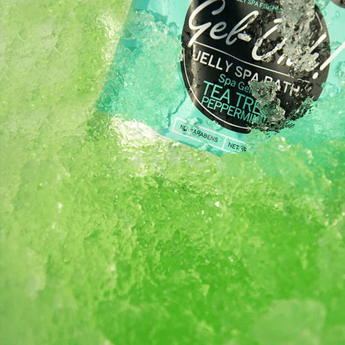 GEL-OHH! Jelly Spa Pedi Tea Tree & Peppermint 30/Box