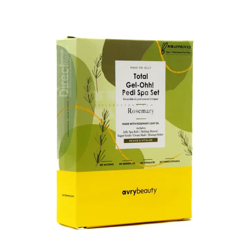 Gel-ohh! Pedi spa set 5 step single - rosemary