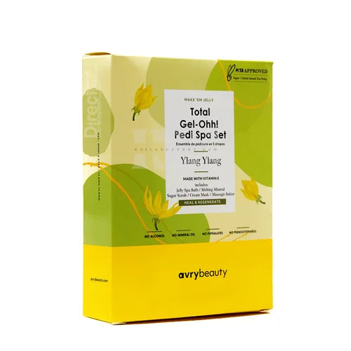 Gel-ohh! Pedi spa set 5 step single - ylang ylang