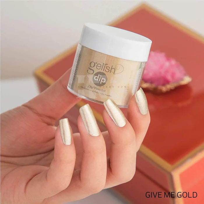 GELISH Dip - 075 Give Me Gold - 1.5 oz