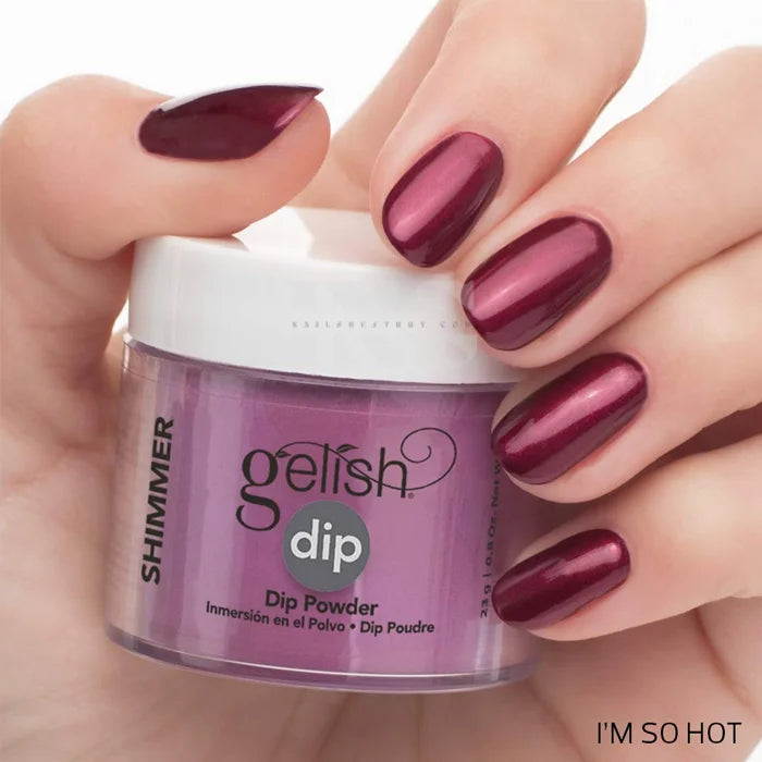 GELISH Dip - 190 I’M So Hot - 1.5 oz