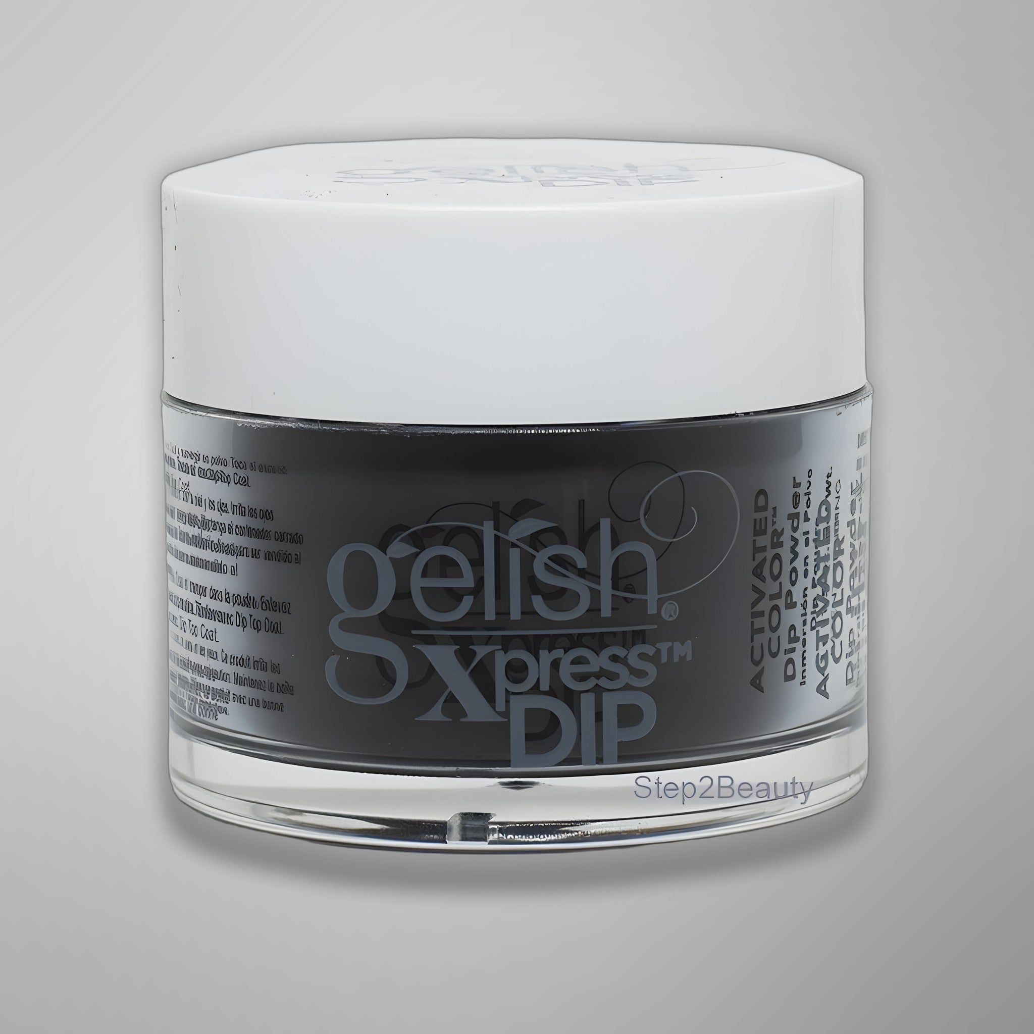 GELISH Dip - 830 Black Shadow - 0.8 oz