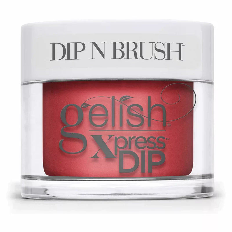 Gelish dip & brush - 144 scandalous - 1.5oz - acrylic dip