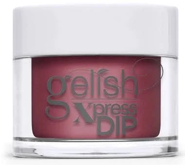 Gelish dip & brush - 189 ruby two-shoes - 1.5oz - acrylic